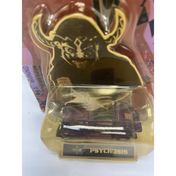 Psychosis WCW Nitro-Street Rods Die Cast Car Damaged Packaging 1 of 9,999 New - Picture 4 of 9